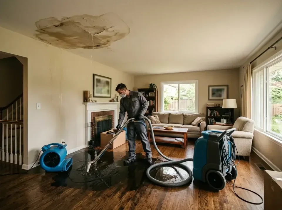 attic-pipe-burst-ceiling-drip-008 — frequently asked questions, Water Damage Restoration & Carpet Care in Mount Repose, OH